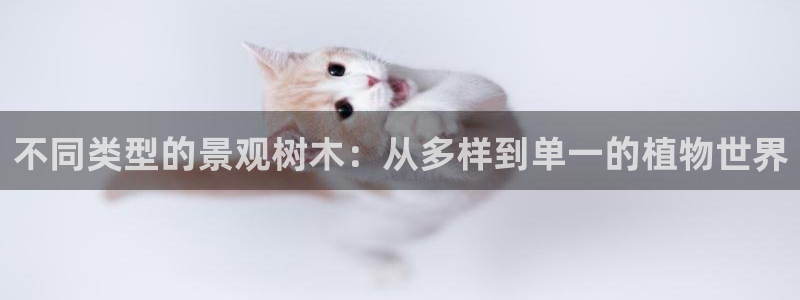 新宝gg建立团队：不同类型的景观树木：从多样到单一的植物世界